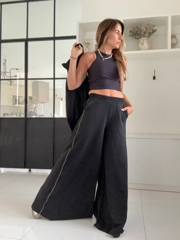 Jogger Palazo Jamie negro - Image 20