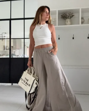 Jogger Palazo Jamie vison