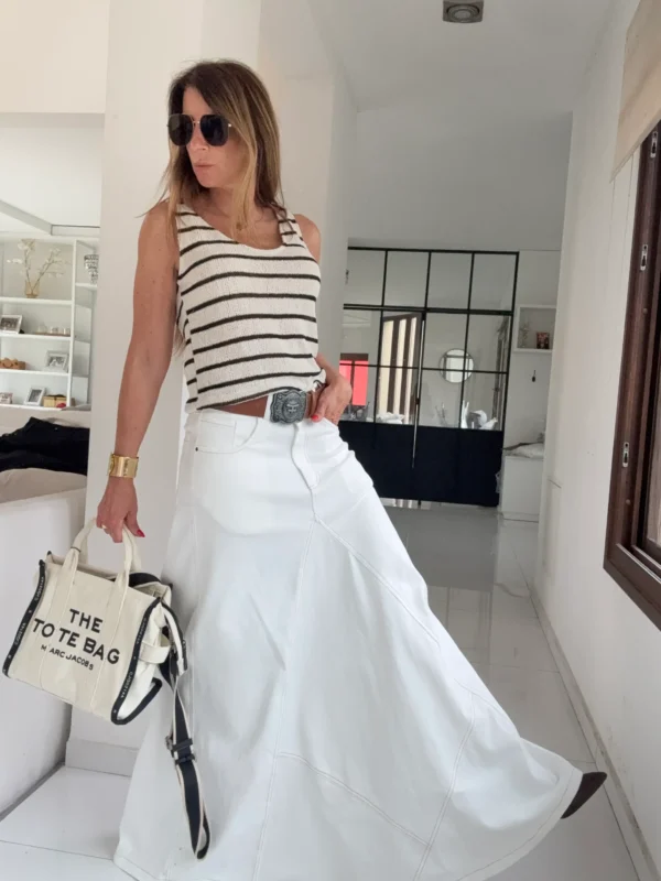 Musculosa rayado hilo - Image 7