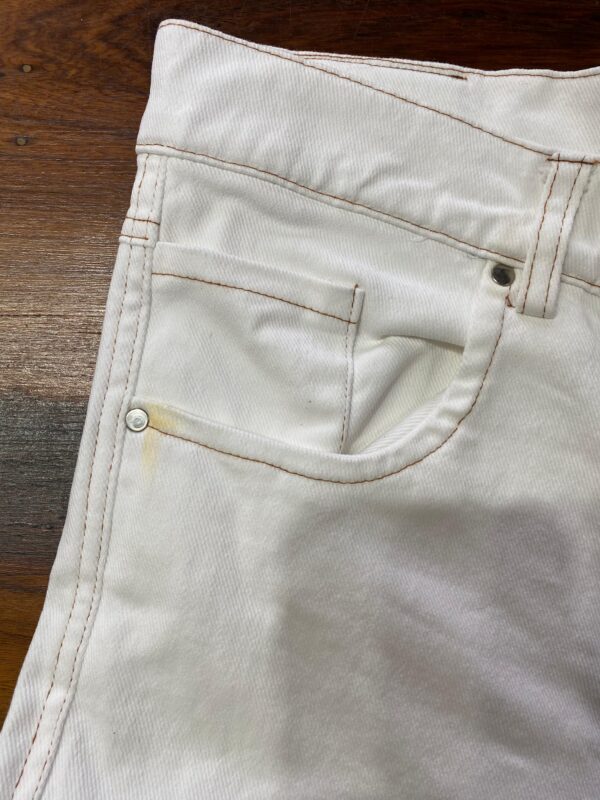 Falda crush off white gabardina importada MINIMA FALLA - Image 15