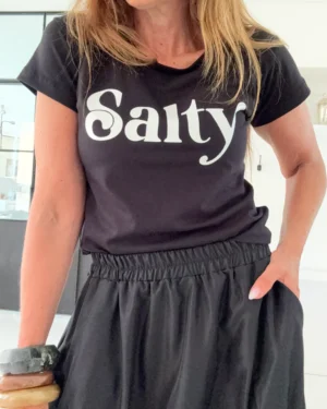 Remera smallest negra salty