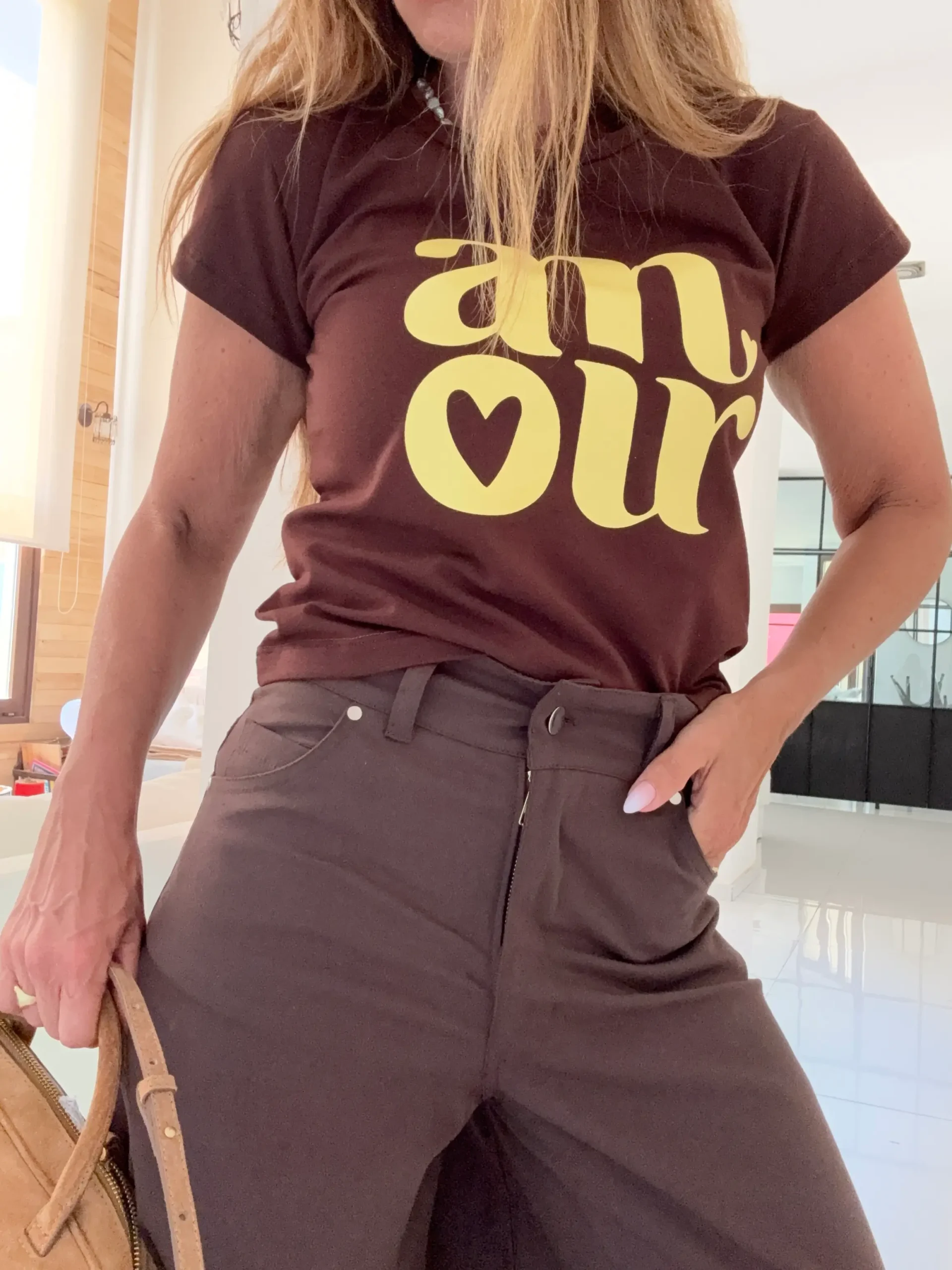 Remera smallest chocolate amour