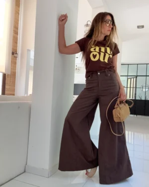 Pantalón Iconic chocolate