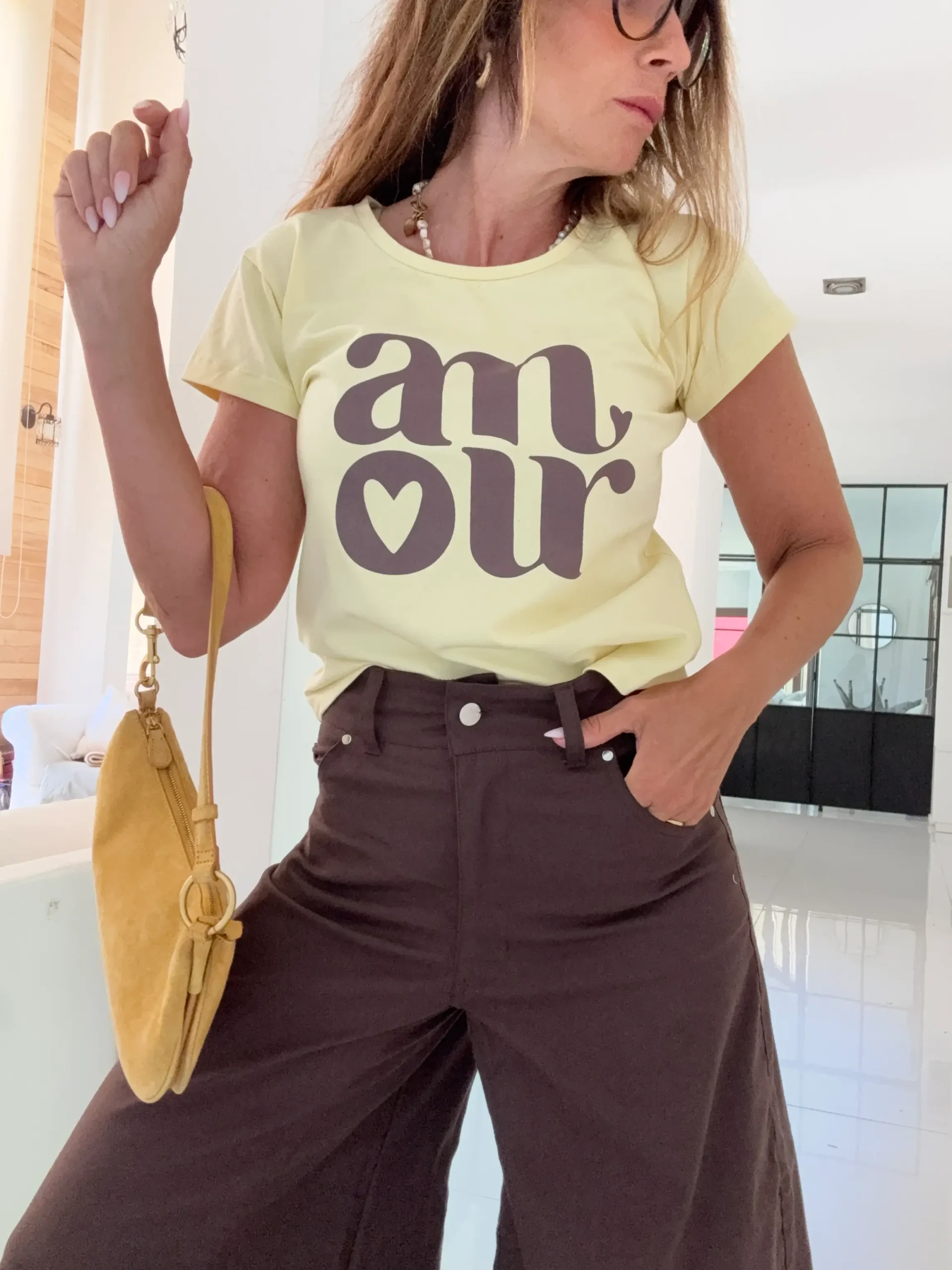 Remera smallest banana amour