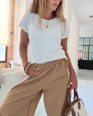 Remera smallest morley compacto off white