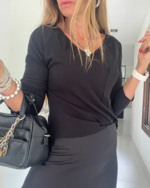 Remera charlotte negra morley compacto