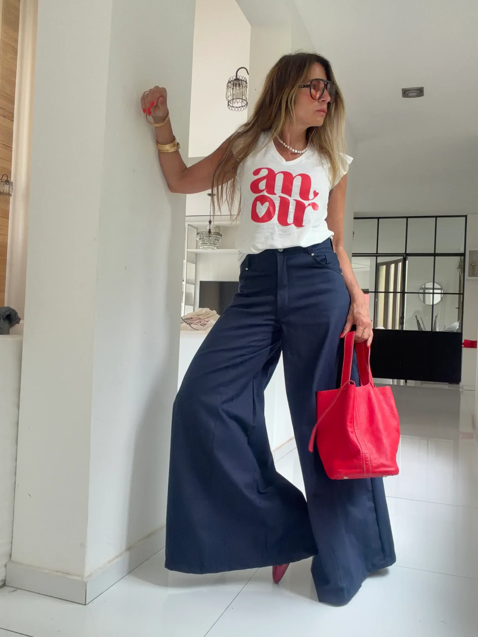 Pantalón Iconic marino