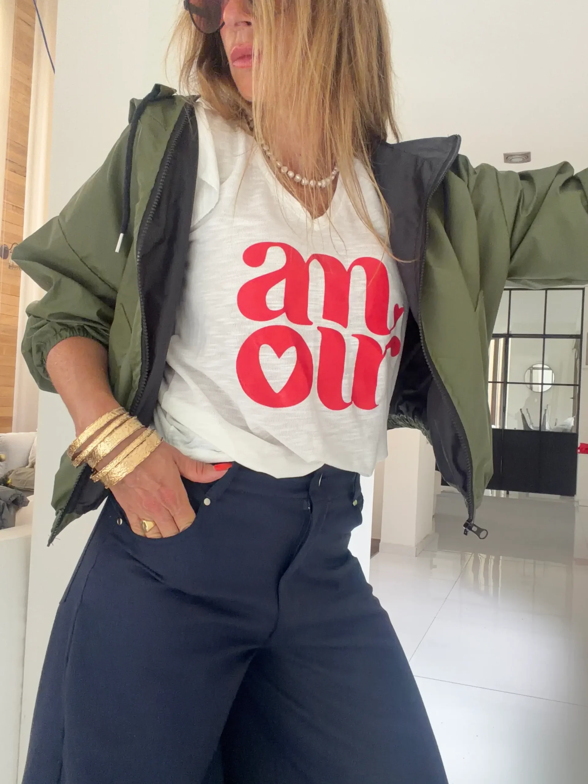 Pantalón Iconic marino - Image 9