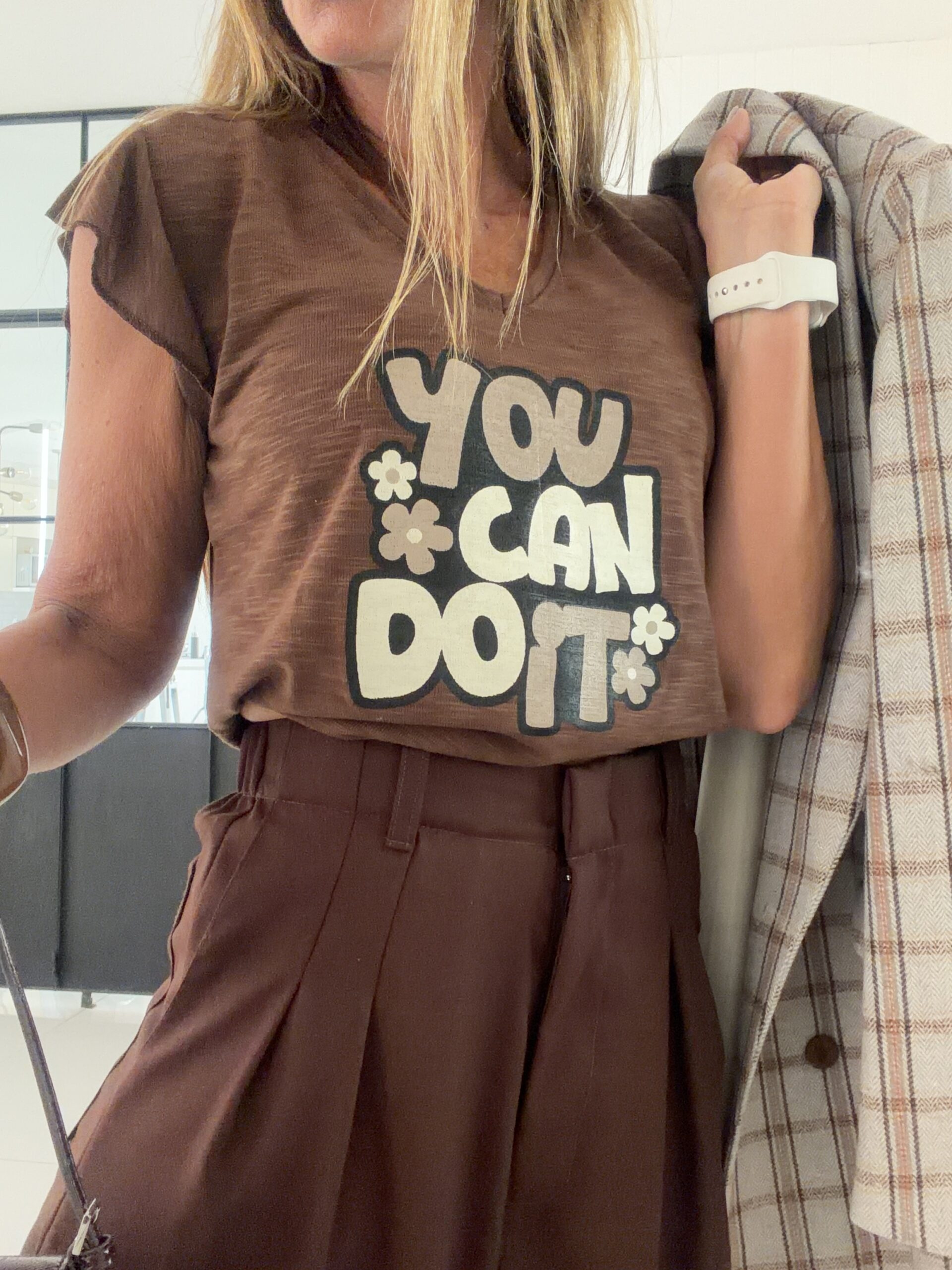 Musculosa ewa flame chocolate you can do it - Image 10