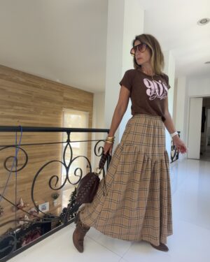 Falda Hanói cuadrille ddl