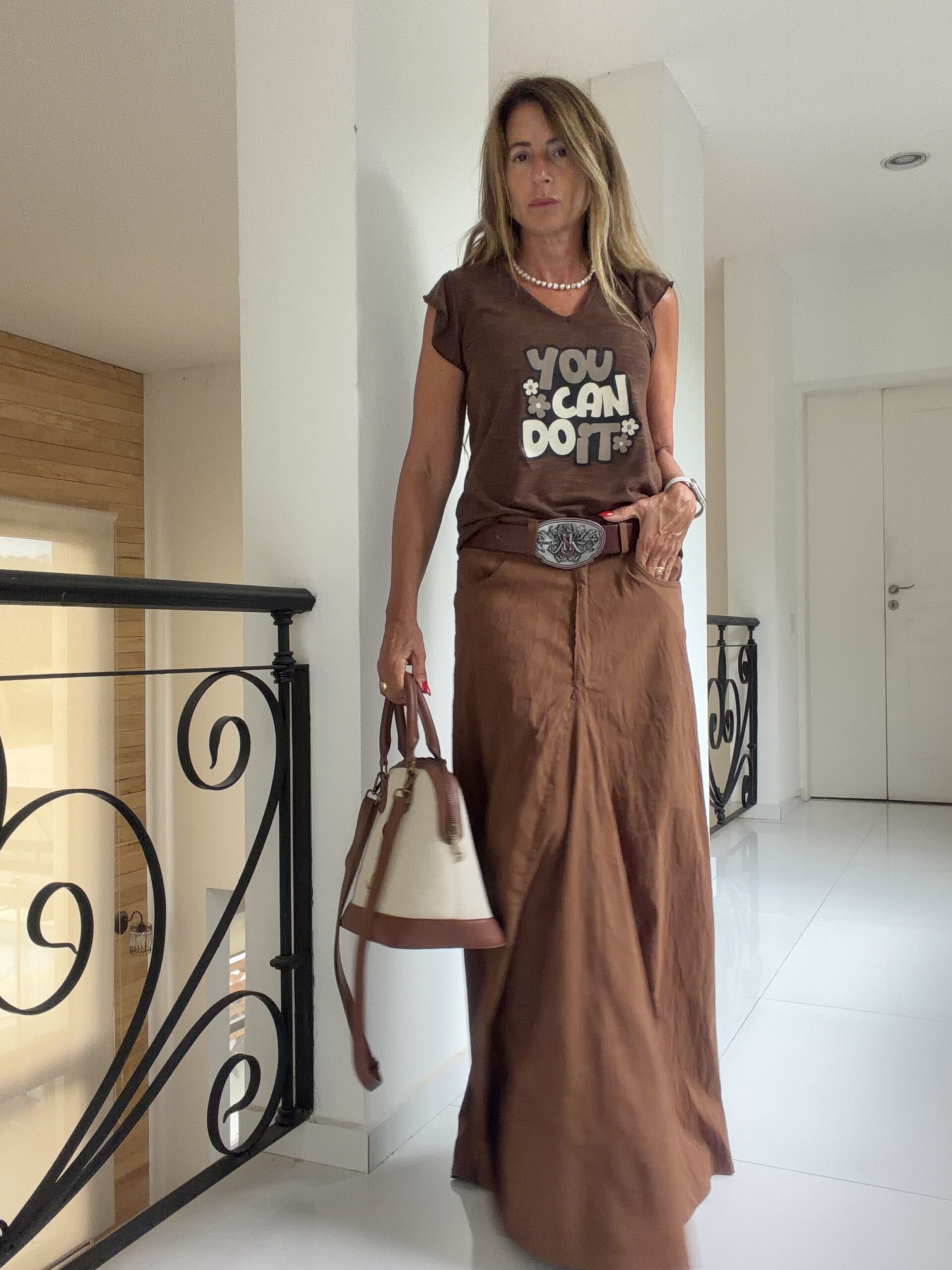 Musculosa ewa flame chocolate you can do it - Image 5