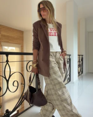 Pantalon sastrero ritta cuadrille mantecol