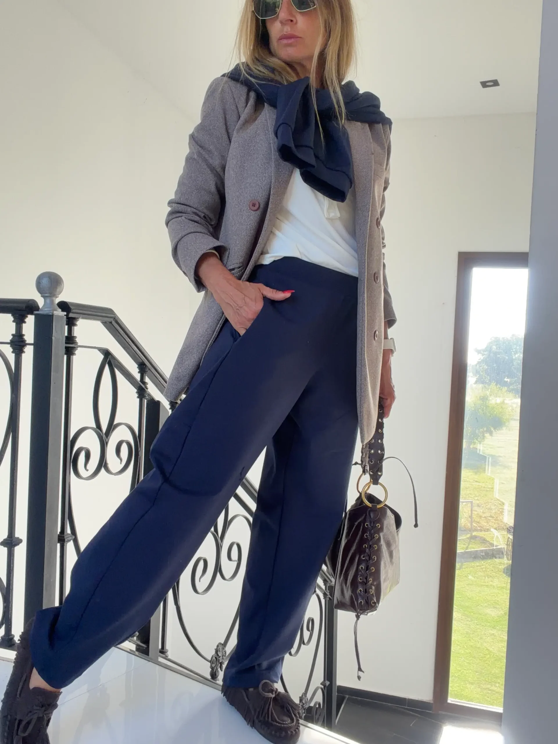 Blazer espiga chocolate - Image 5