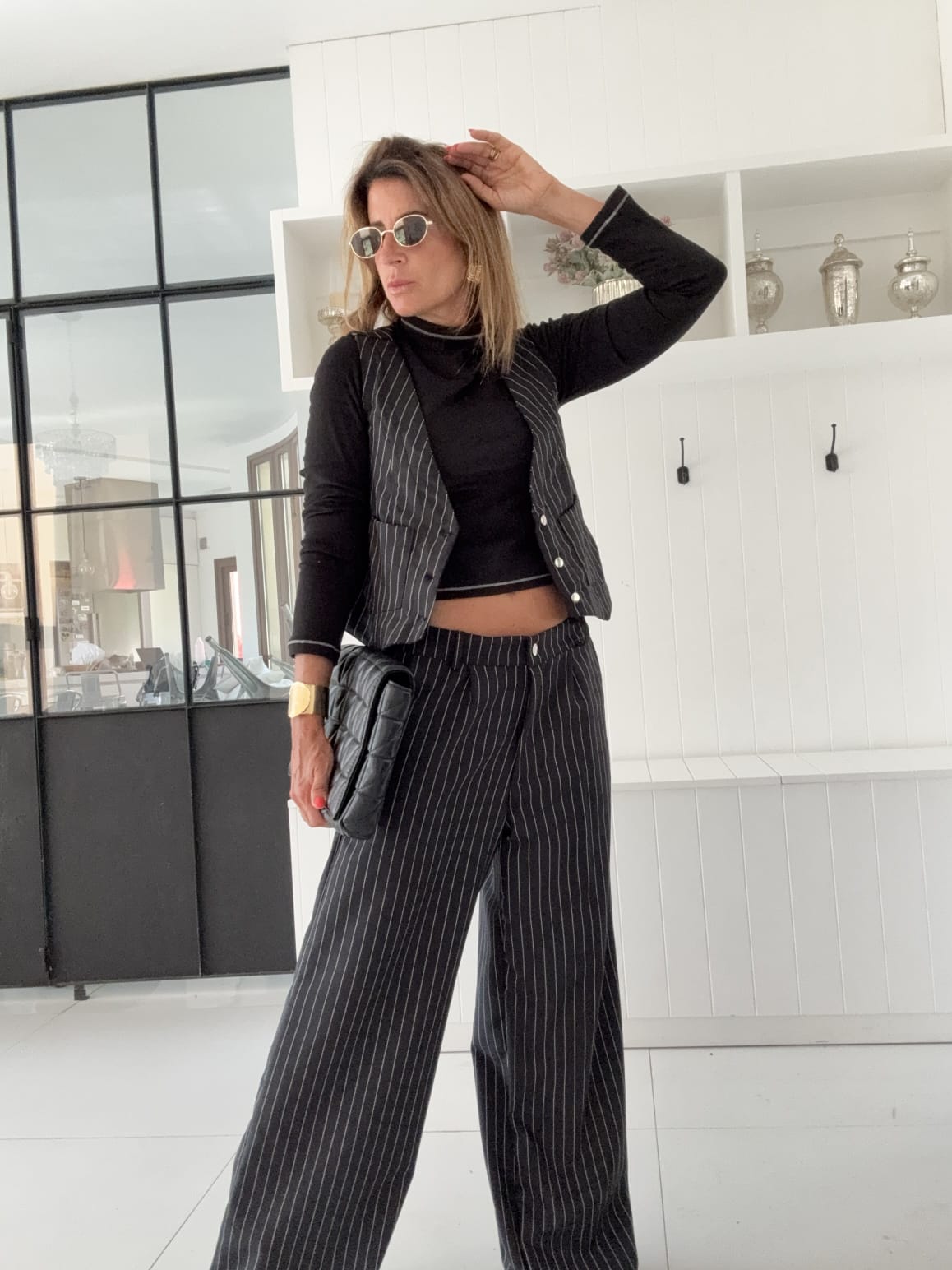 Chaleco Sastrero Chicago negro - Image 3