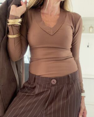 Remeron Hawaii chocolate manga larga micromorley