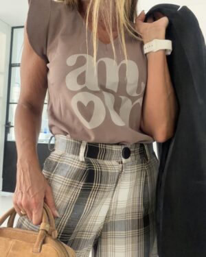 Musculosa ewa vison amour