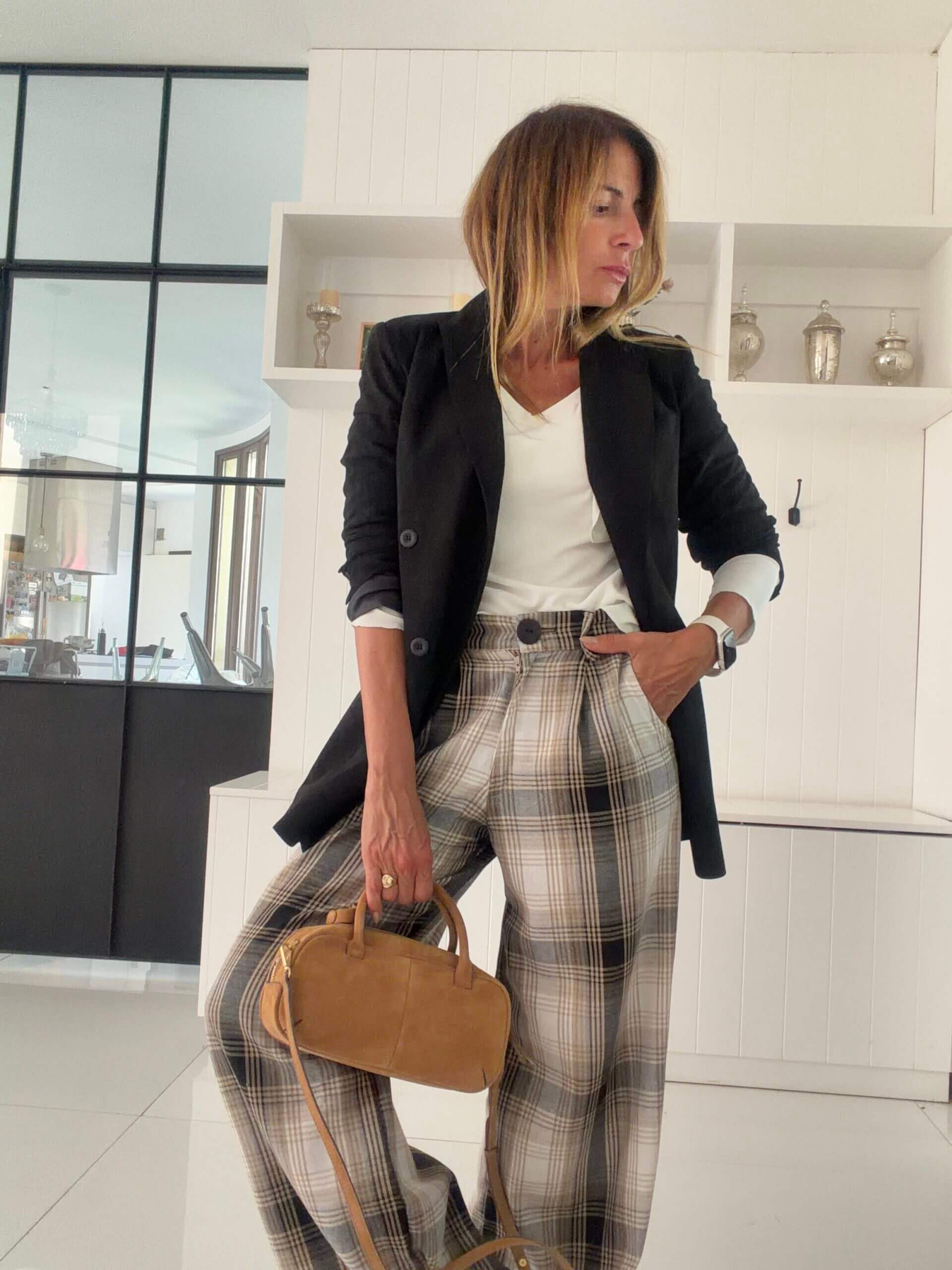 Blazer gamuza negro - Image 8