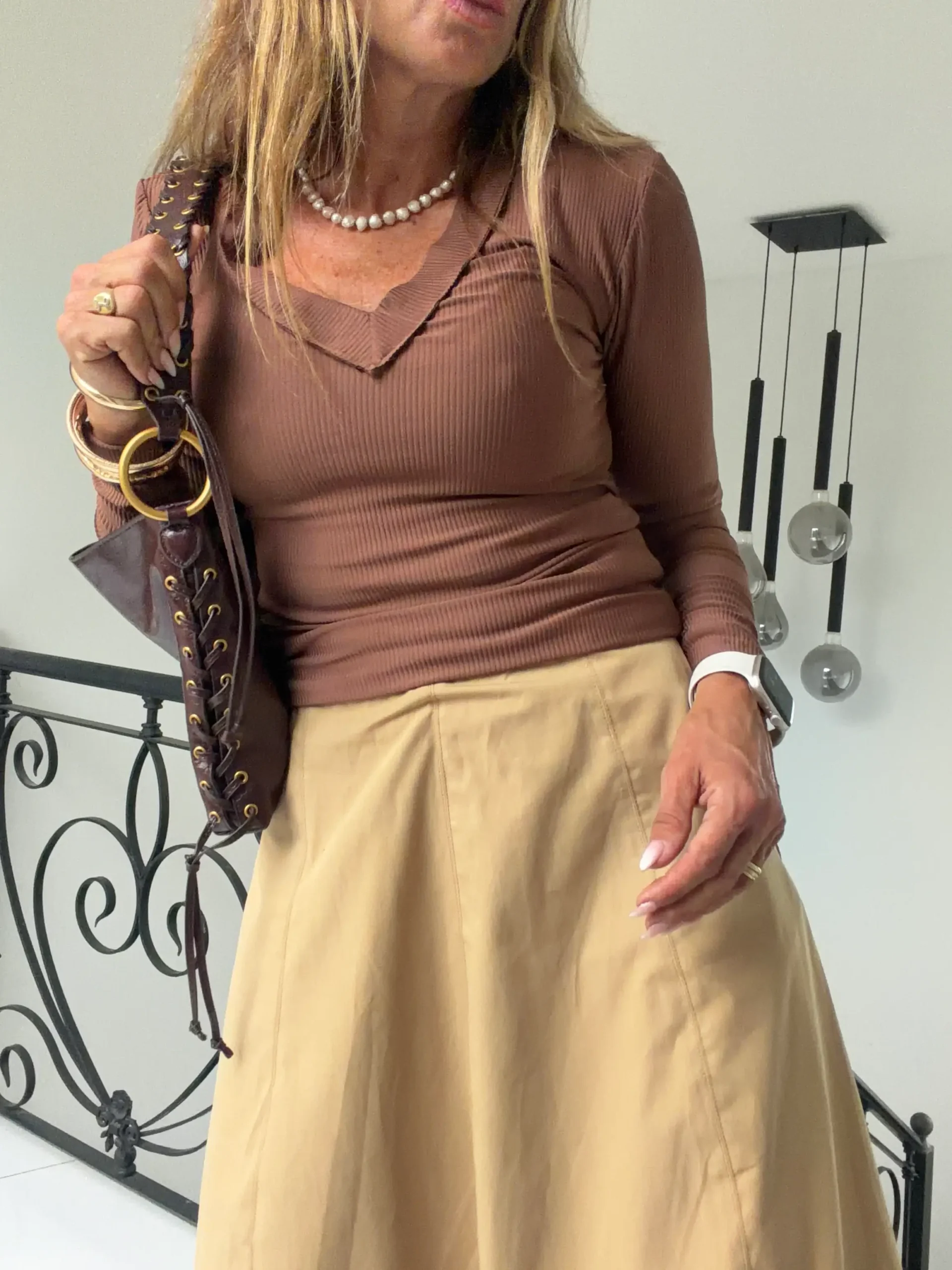 Remeron Hawaii chocolate manga larga micromorley - Image 6