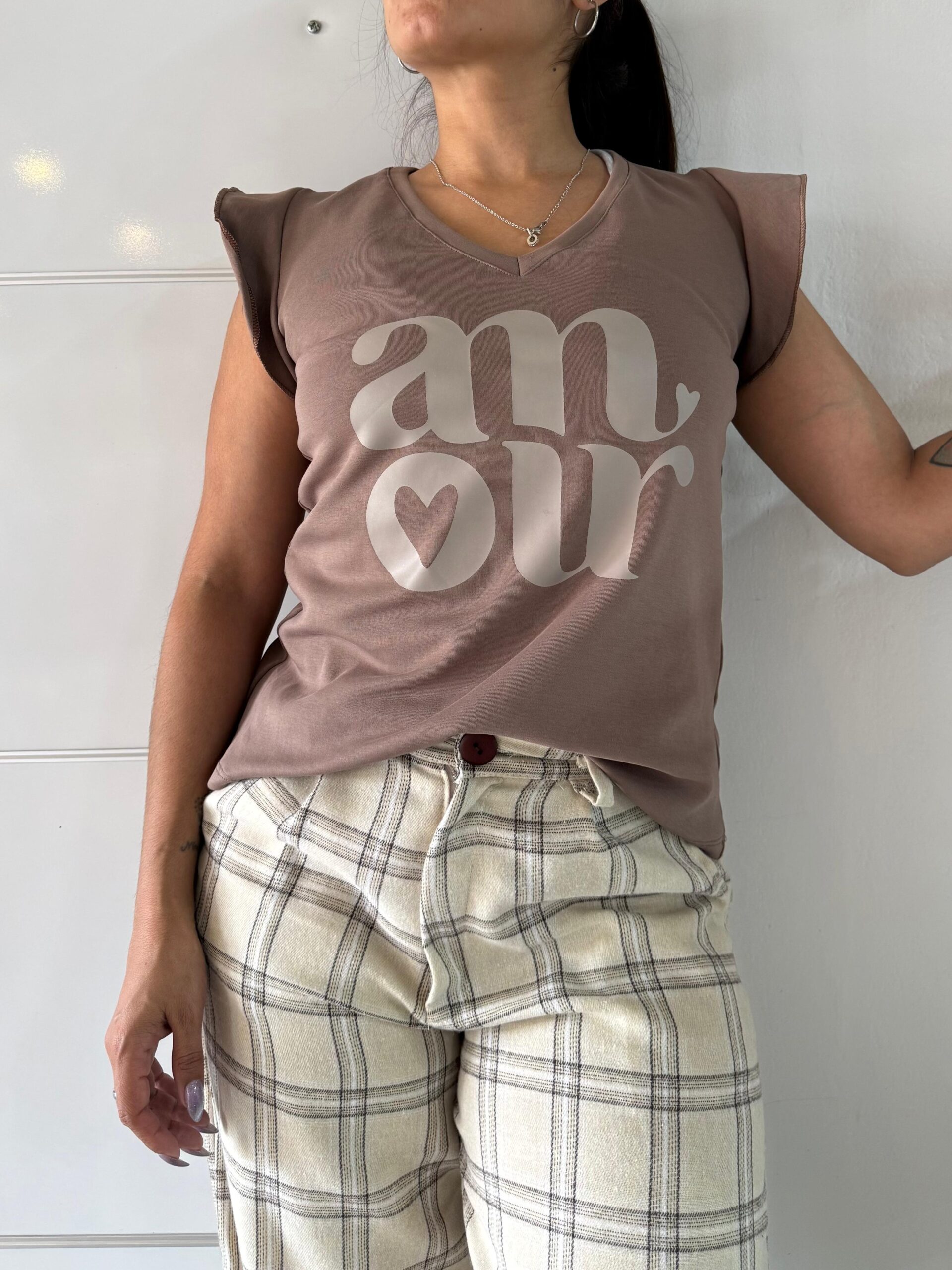 Musculosa ewa vison amour - Image 2