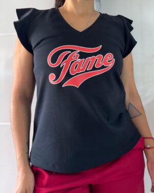 Musculosa ewa negra fame