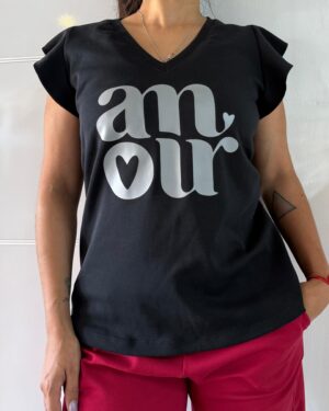 Musculosa ewa negra amour