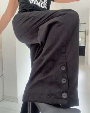 Pantalon GOT pana negro