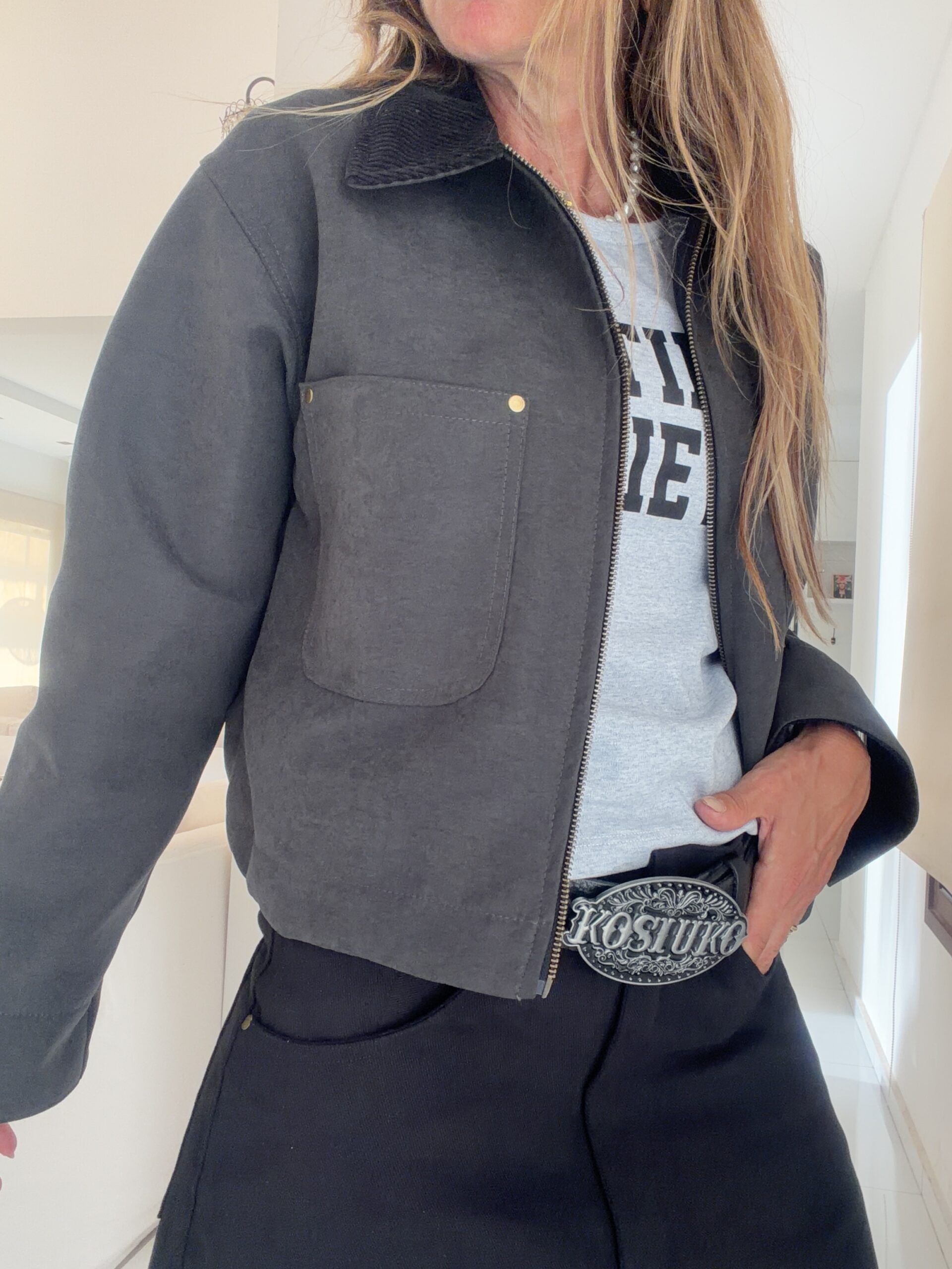 Chaqueta Alpes negro vintage - Image 2