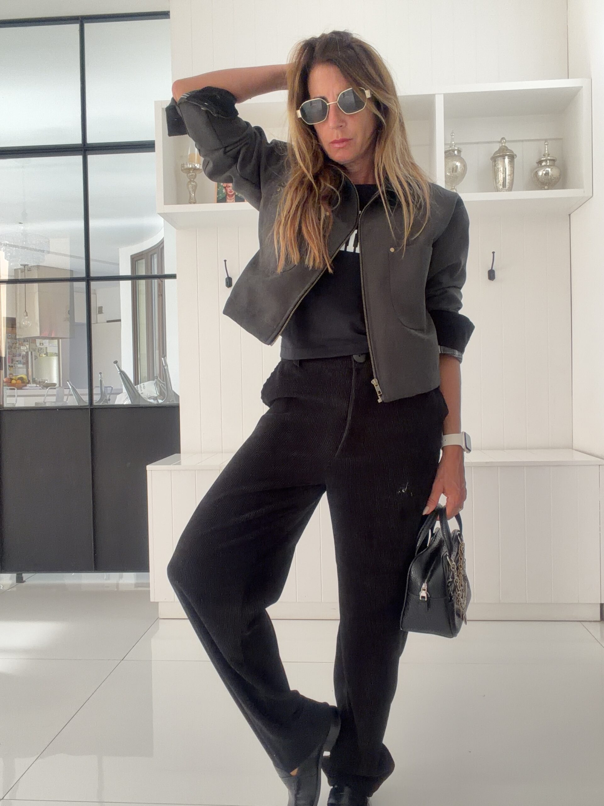 Chaqueta Alpes negro vintage - Image 13