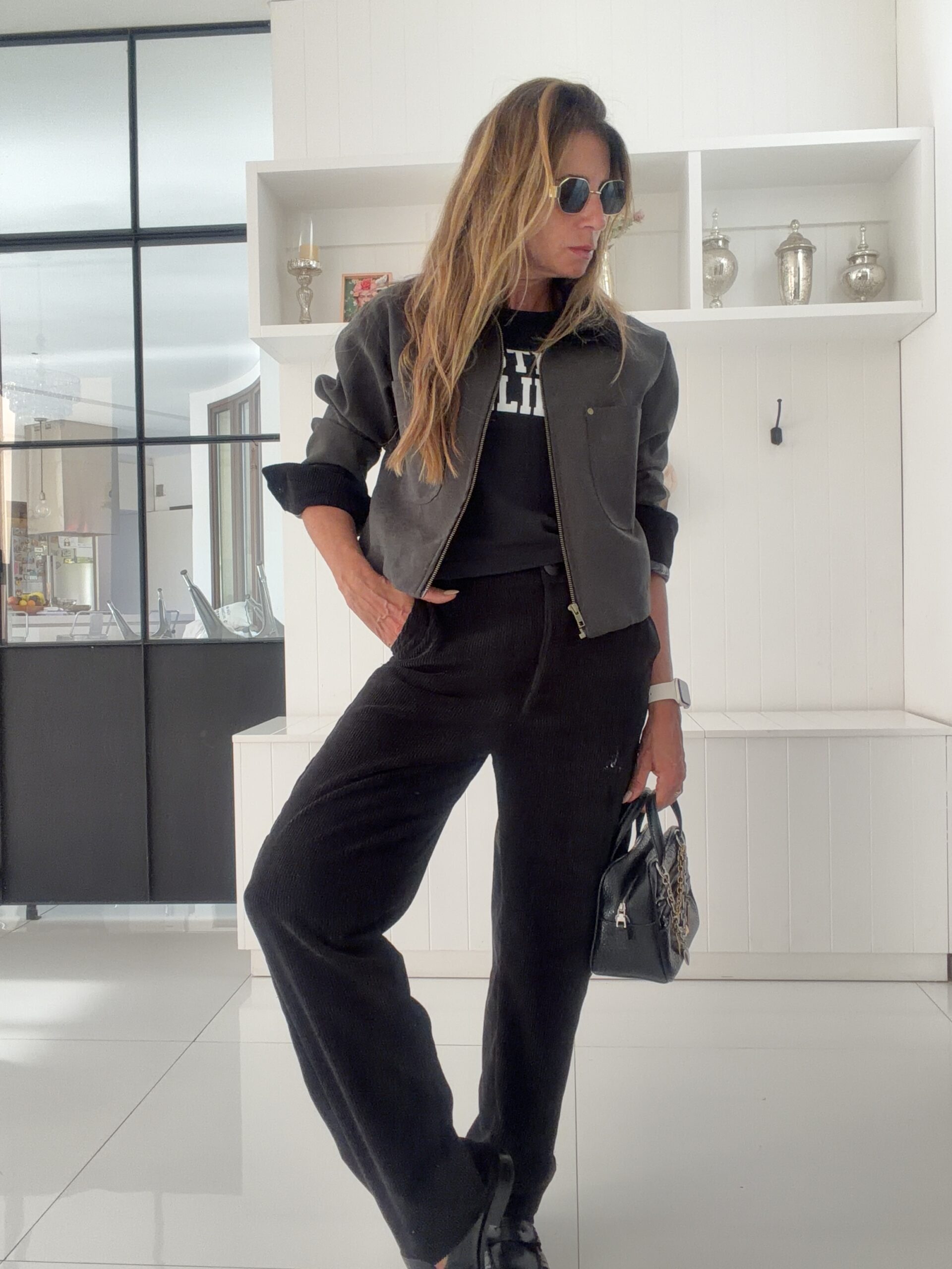 Chaqueta Alpes negro vintage - Image 14