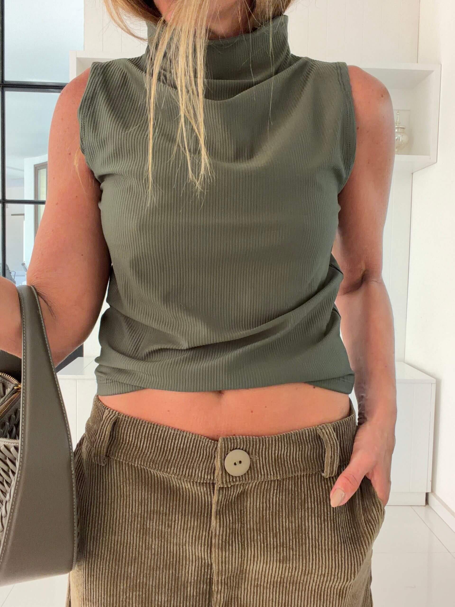 Musculosa Capuccino micro Morley army