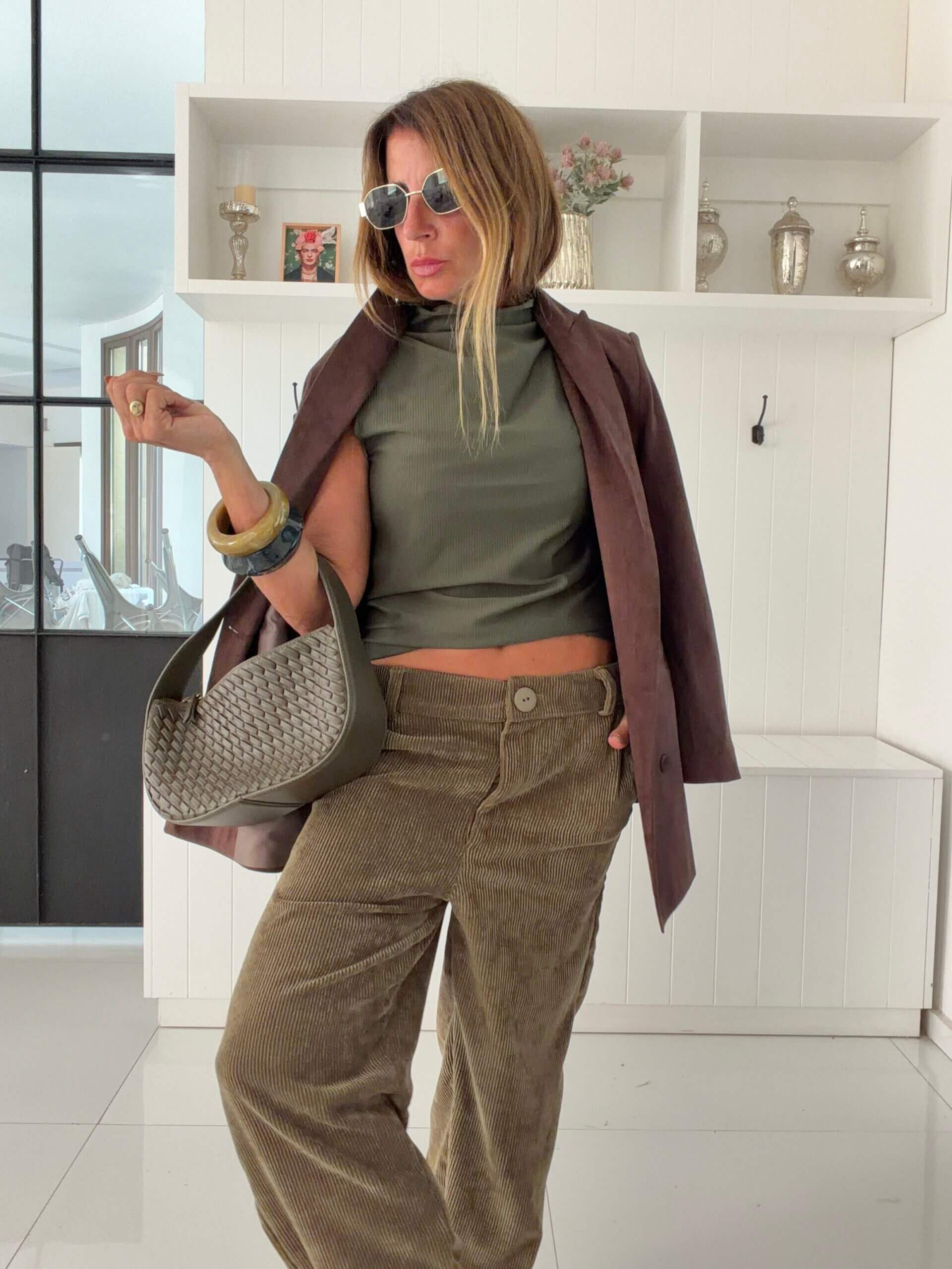 Musculosa Capuccino micro Morley army - Image 3