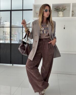 Pantalon sastrero ritta chocolate