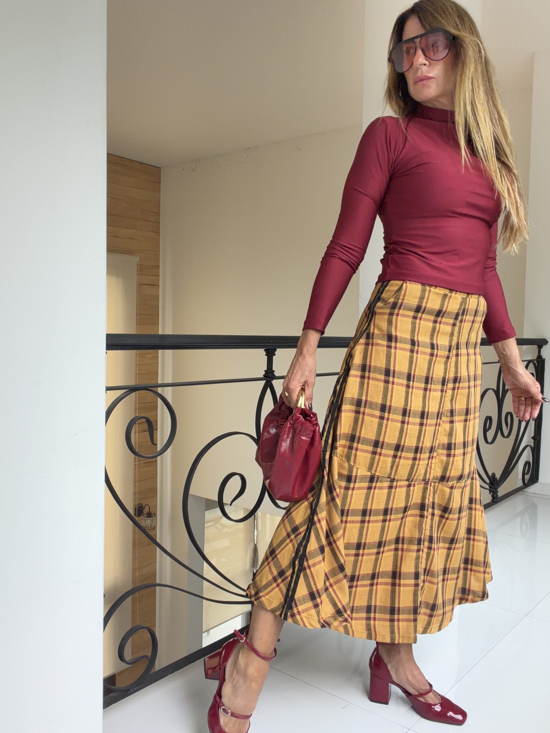 Polerita Amelli micromorley matte cherry - Image 5