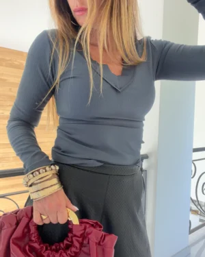 Remeron Hawaii acero manga larga