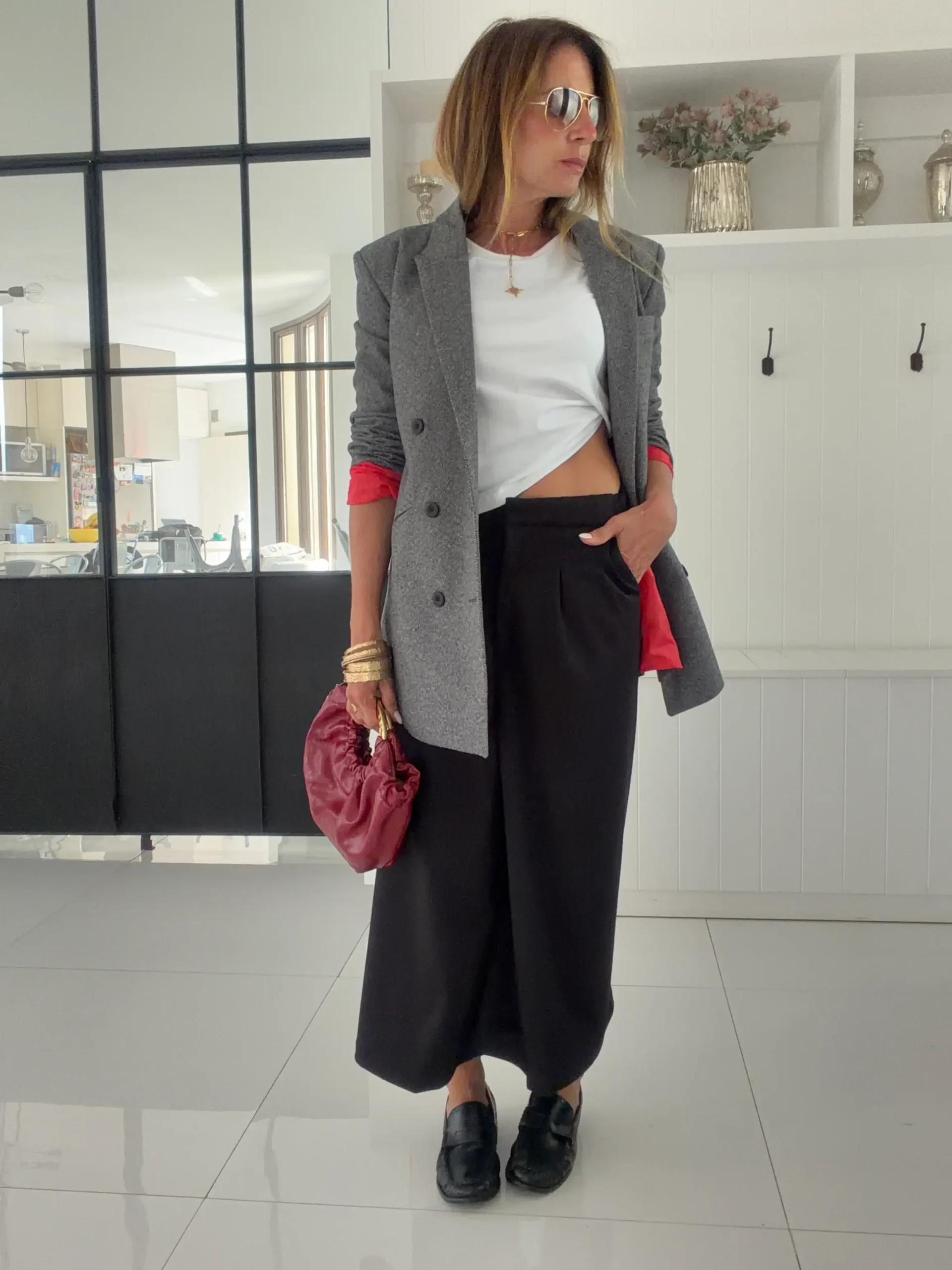 Pantalon okinawa sastrero negro liso - Image 9