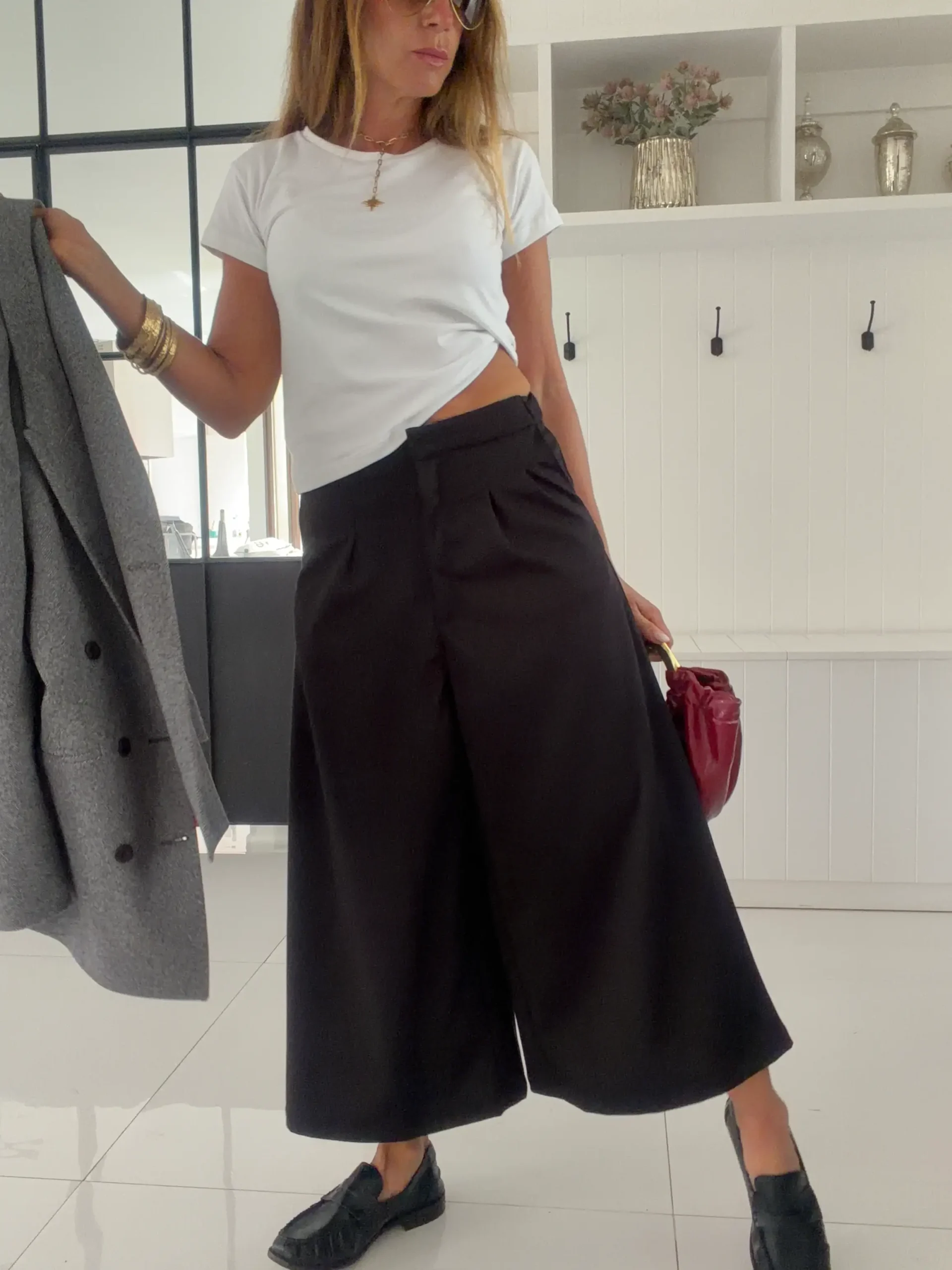 Pantalon okinawa sastrero negro liso - Image 12