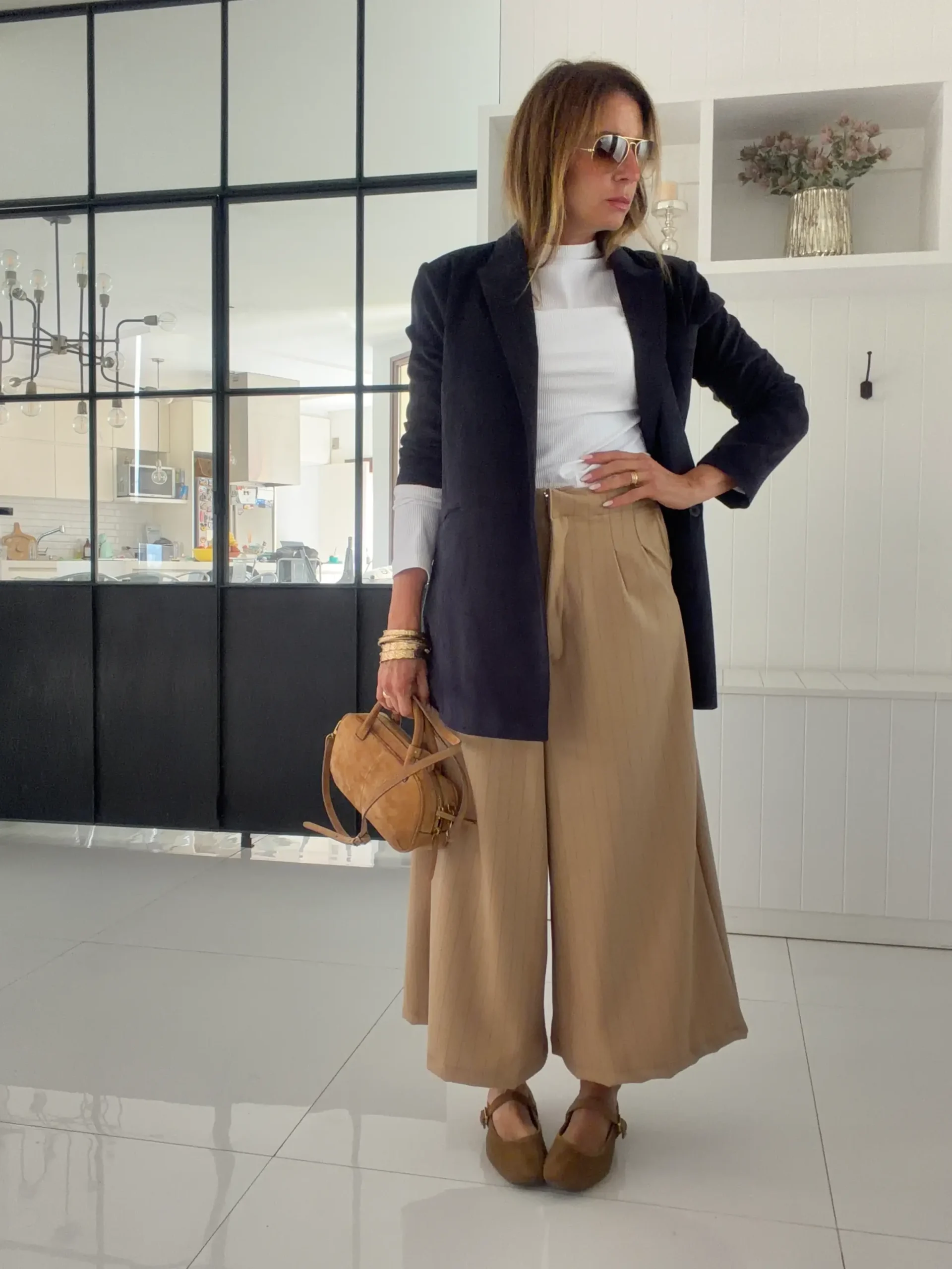 Pantalon okinawa sastrero tostado rayado - Image 6