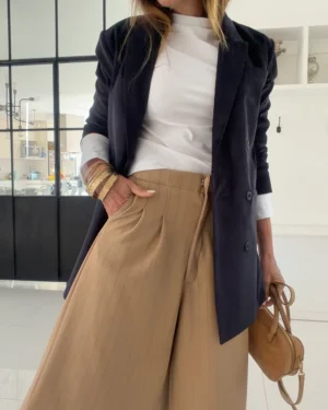 Blazer corderoy negro