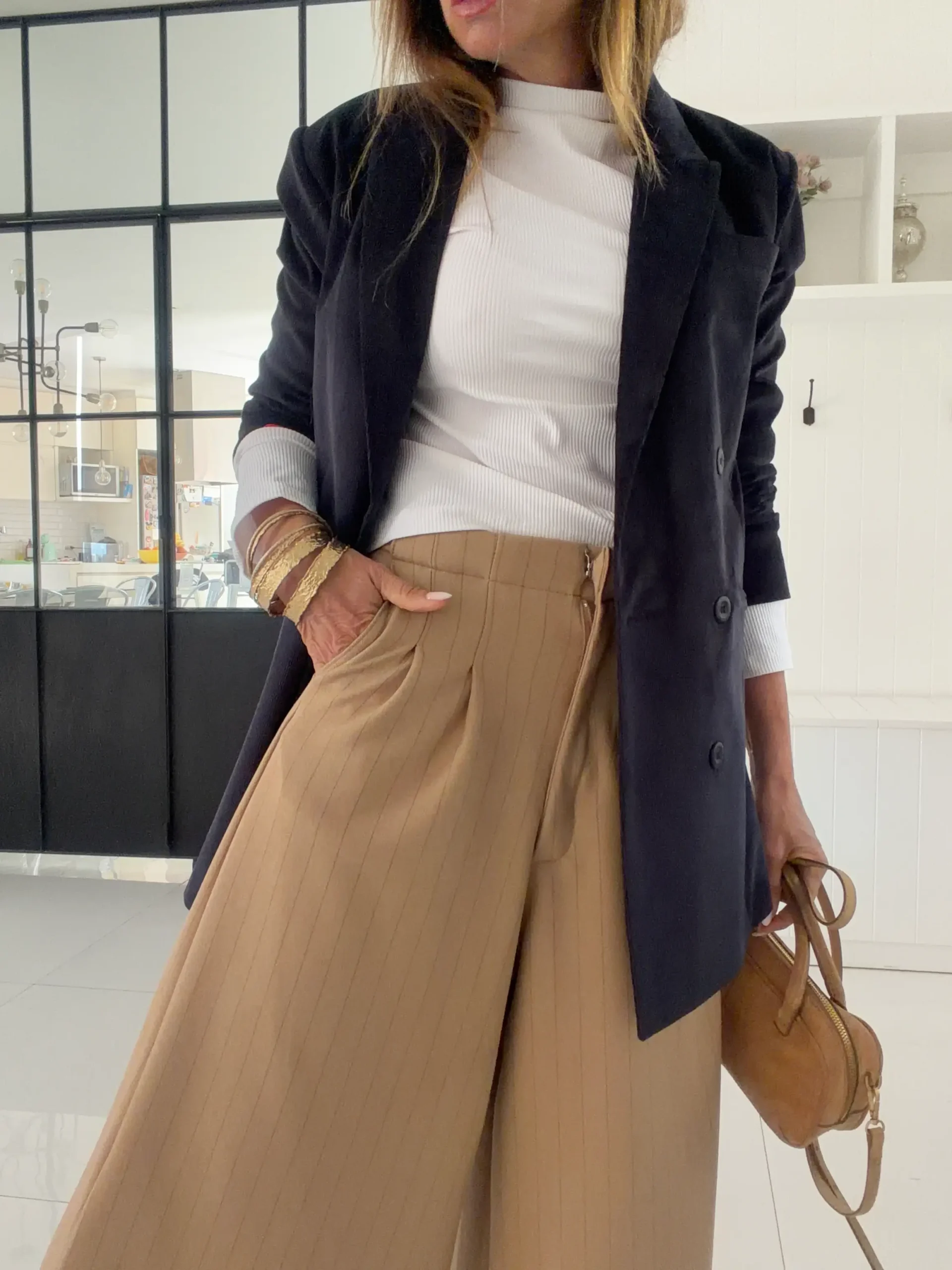 Pantalon okinawa sastrero tostado rayado - Image 5