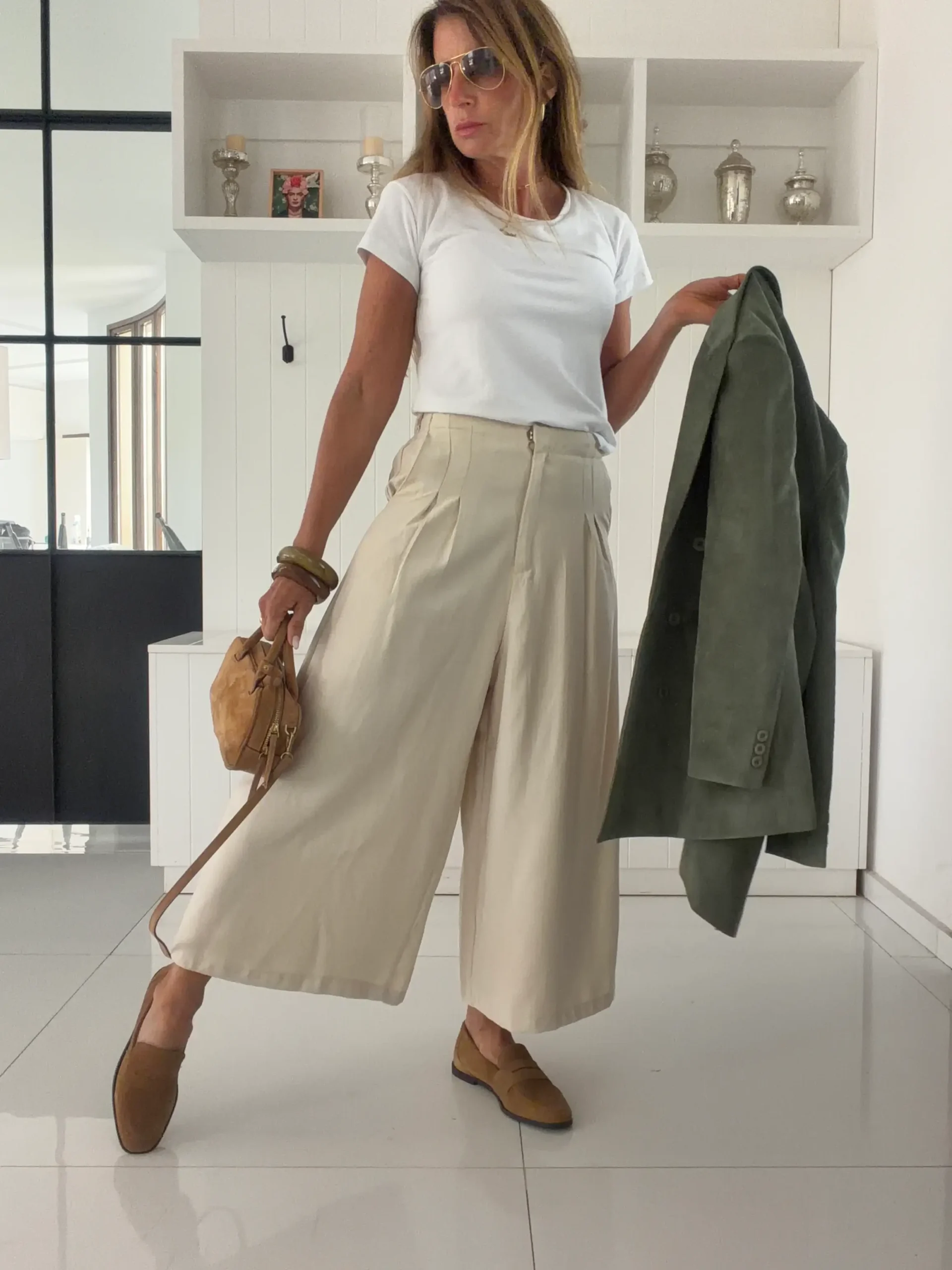 Pantalon okinawa sastrero manteca - Image 2