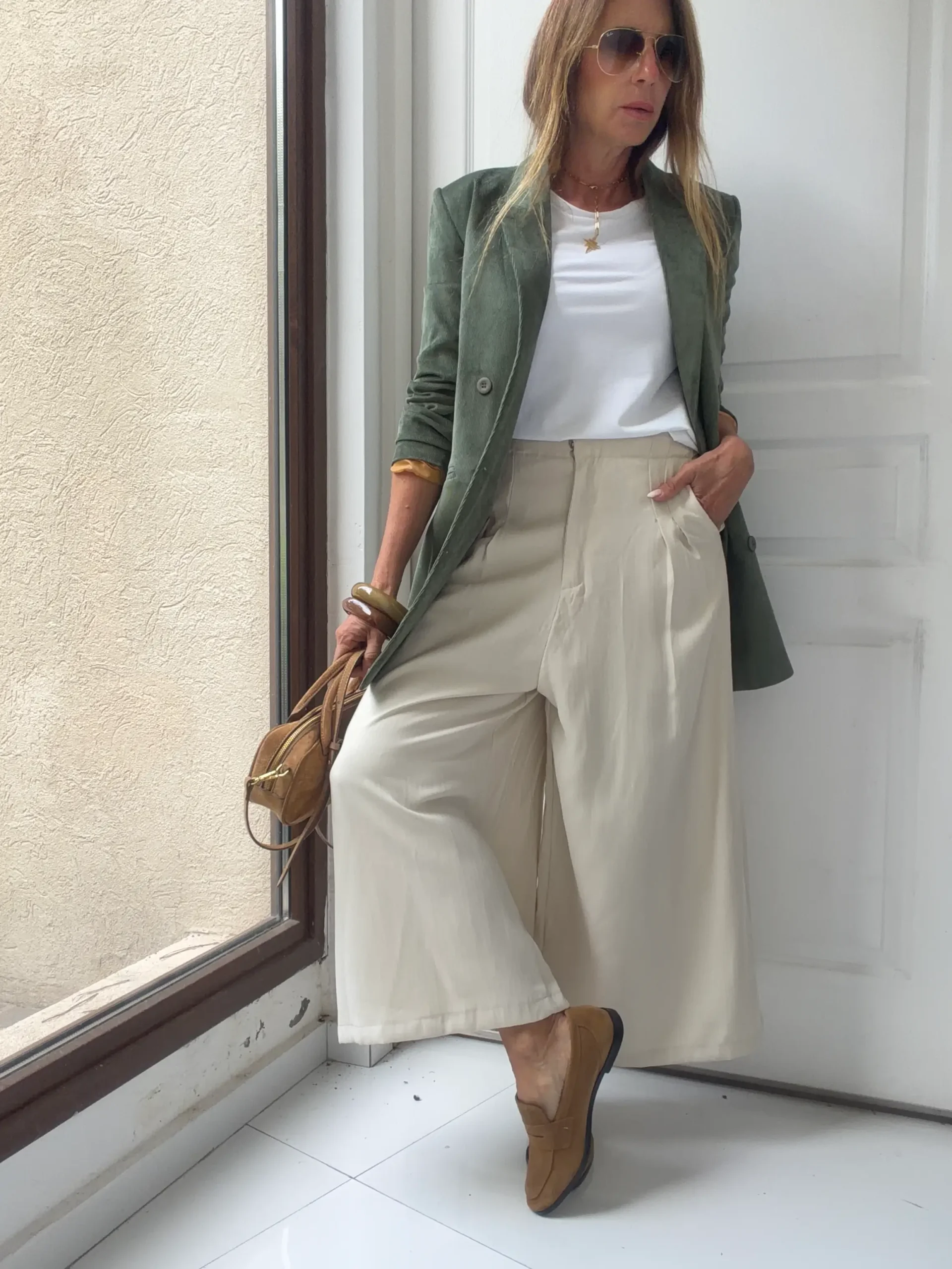 Pantalon okinawa sastrero manteca - Image 9