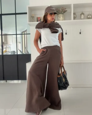 Pantalon Jamie rustico chocolate